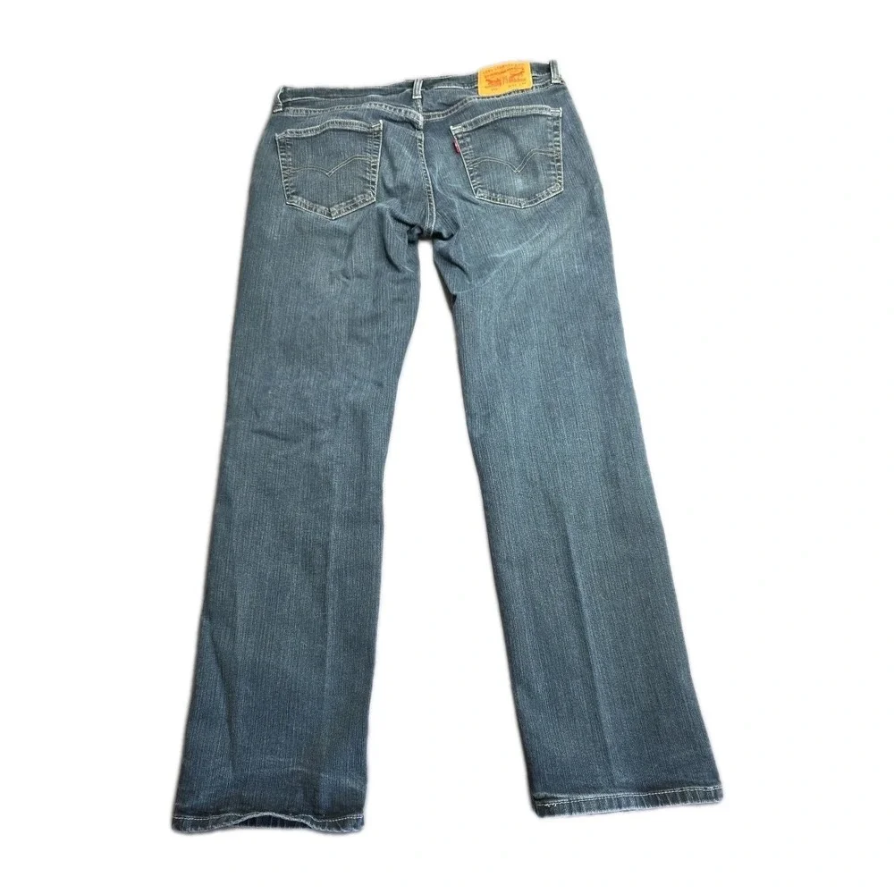 Levi 559 Jeans Mens 32x30 Blue Dark Wash Denim Straight Leg Relaxed Fit